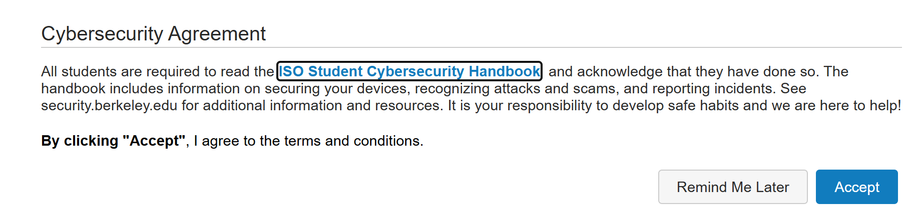 Student Cybersecurity Handbook